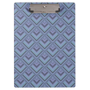 Porte-bloc Motif à échelle gris bleu