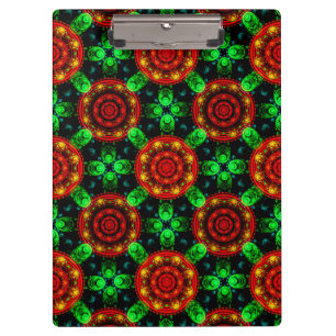 Porte-bloc Motif abstrait élégant boho moderne floral #504