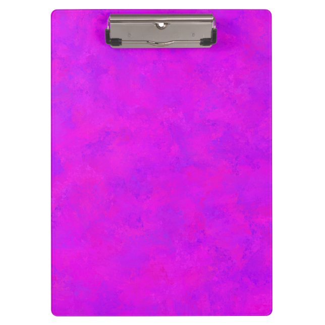 Porte-bloc Motif Abstrait Rose Violet (Devant)