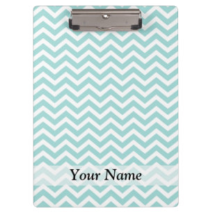 Porte-bloc Motif Aqua chevron
