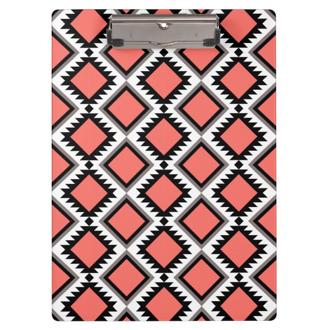 Porte-bloc Motif Aztec (Devant)