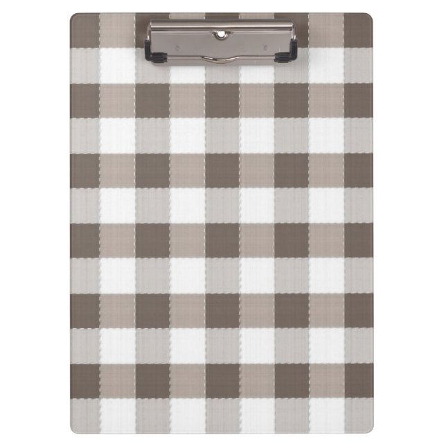Porte-bloc Motif Brown de nappe (Devant)