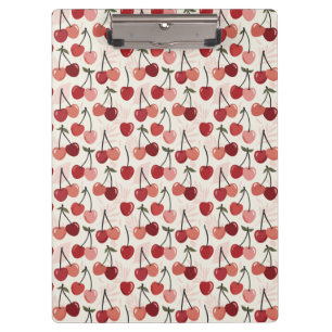 Porte-bloc Motif Cerise Moderne