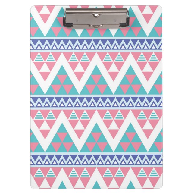 Porte-bloc Motif coloré aztèque tribal (Devant)