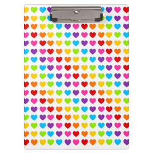 Porte-bloc Motif coloré Rainbow Heart