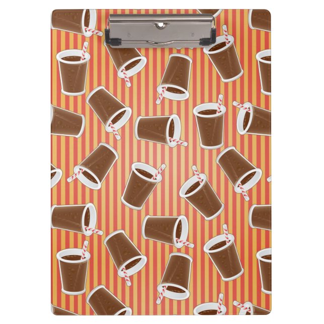 Porte-bloc Motif d'aliments de préparation rapide (Devant)