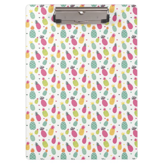 Porte-bloc Motif d'ananas tropical amusant (Devant)