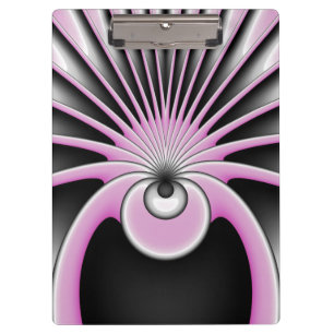 Porte-bloc Motif d'art fractal Abstrait moderne