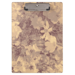 Porte-bloc Motif de camouflage de fleur et de feuille sur le