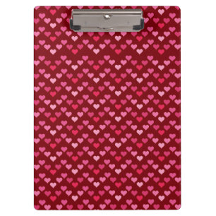 Porte-bloc Motif de cœur mignon – Conception esthétique rose 