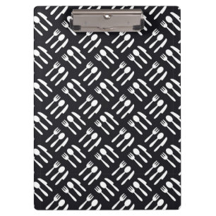 Porte-bloc Motif de couteau de cuillère de fourchette