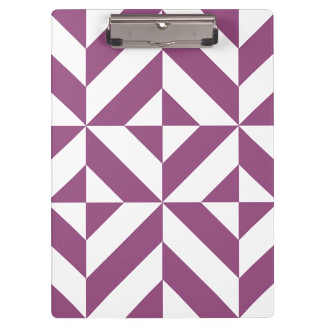 Porte-bloc Motif de cube géométrique de raisin chaud (Devant)