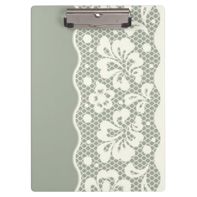 Porte-bloc Motif de dentelle, cru 5 de fleur (Devant)