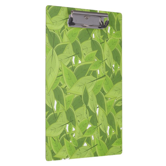 Porte-bloc Motif de feuilles vertes (Swatch)