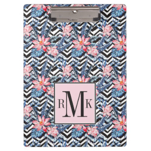 Porte-bloc Motif de fleur tropical de Lotus