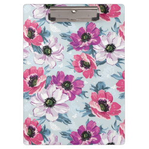 Porte-bloc Motif de fleurs de couleur d'élégance sur le ble