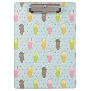 Porte-bloc Motif de milkshake