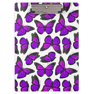 Porte-bloc Motif de papillon pourpre de monarque
