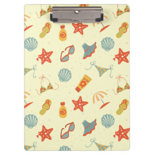 Porte-bloc Motif de plage d'été