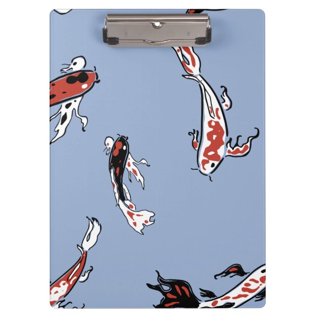 Porte-bloc Motif de poisson Koi Carp (Devant)