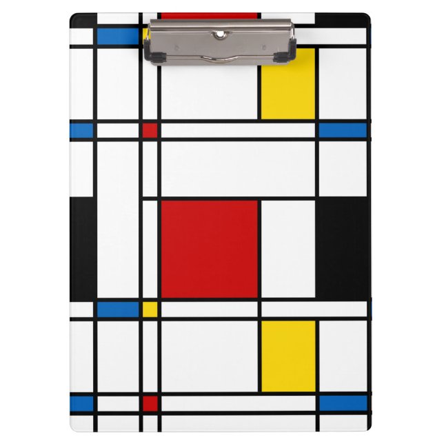 Porte-bloc Motif de Stijl (Devant)