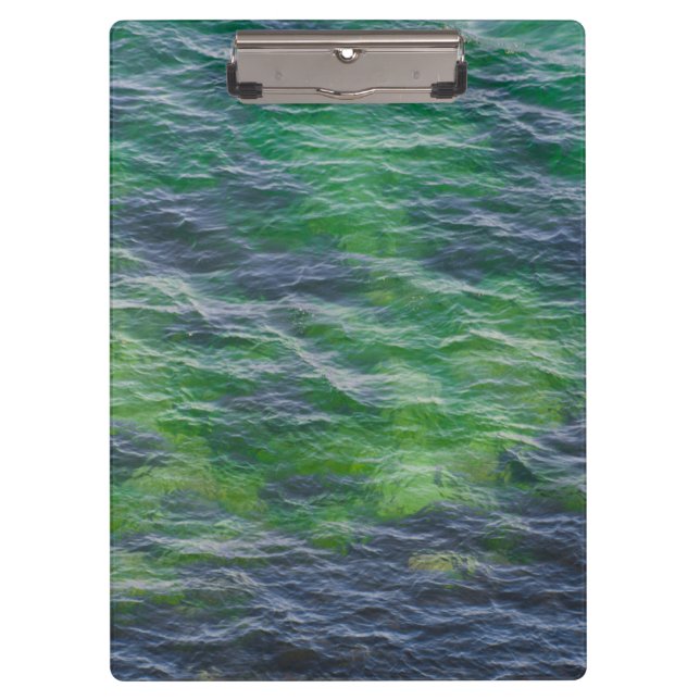 Porte-bloc Motif de surface maritime (Devant)