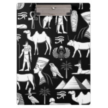 Motif de symbole hiéroglyphique de l'Égypte ancien