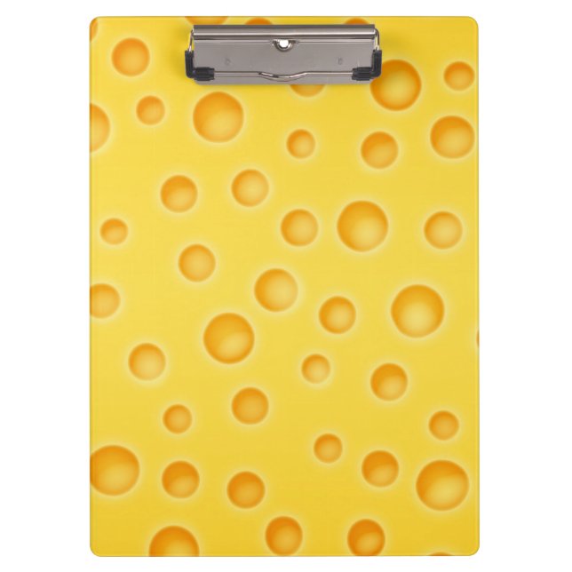 Porte-bloc Motif de texture au fromage suisse (Devant)