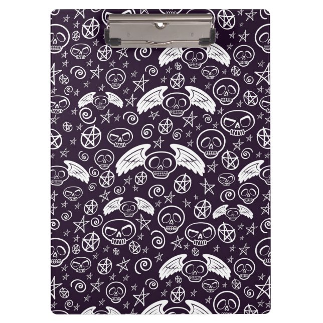 Porte-bloc Motif de "vaudou" (Devant)