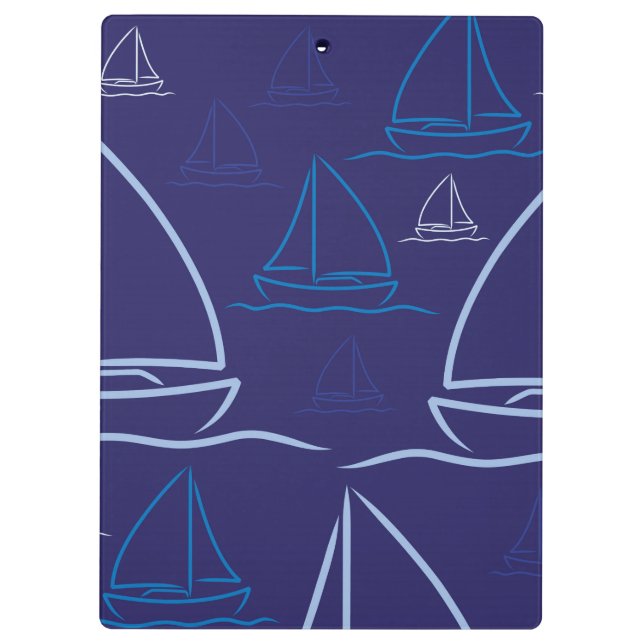 Porte-bloc Motif de yacht (Dos)