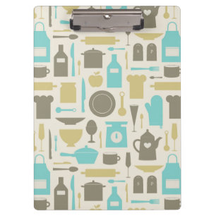 Porte-bloc Motif des outils de cuisine