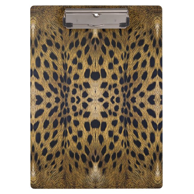 Porte-bloc Motif d'impression Cheetah (Devant)
