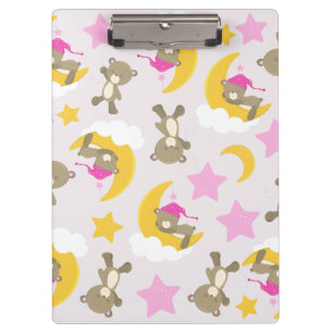 Porte-bloc Motif D'Ours, Nounours, Mignons Ours, Étoiles