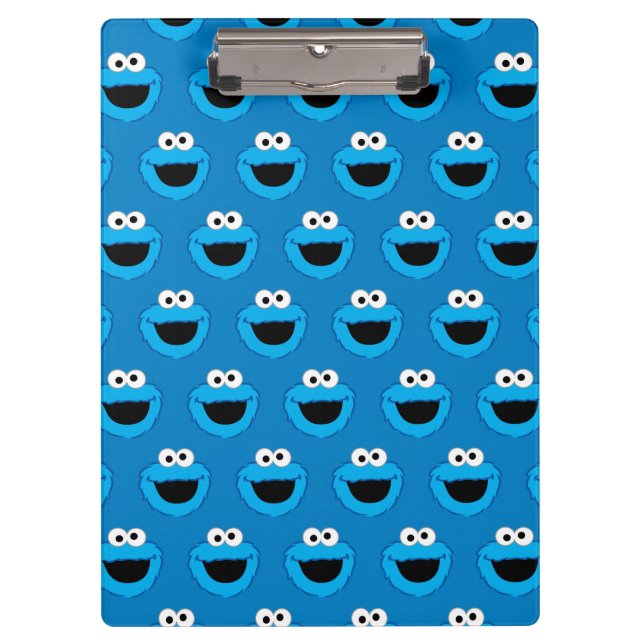 Porte-bloc Motif du Monstre Cookie Souriant (Devant)