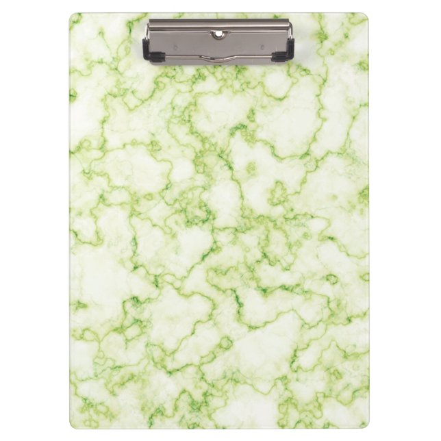Porte-bloc Motif en marbre vert (Devant)
