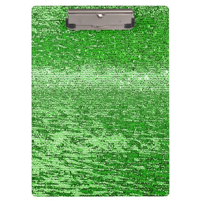 Porte-bloc Motif en mosaïque verte (Devant)