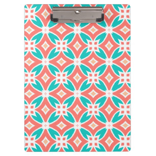 Porte-bloc Motif ethnique multicolore