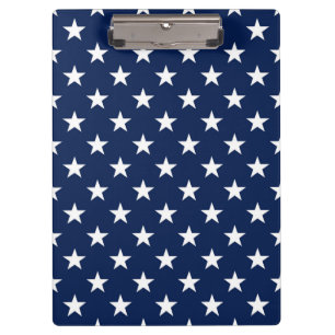 Porte-bloc Motif étoiles de drapeau américain bleu marine pat