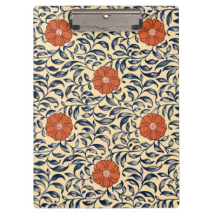 Porte-bloc Motif floral de pivoine chinoise Art nouveau vinta