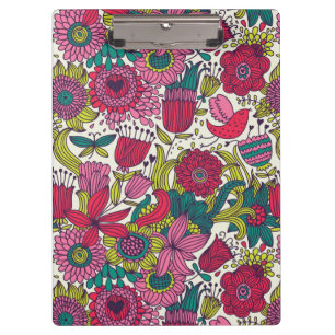 Porte-bloc Motif floral lumineux