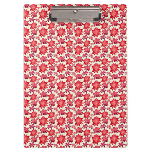 Porte-bloc Motif floral rose rouge sans couture Dark Aestheti