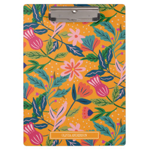 Porte-bloc Motif floral tropical moderne