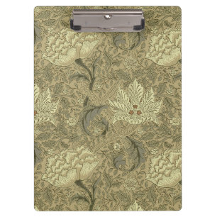 Porte-bloc Motif floral William Morris Windrush : Vintage