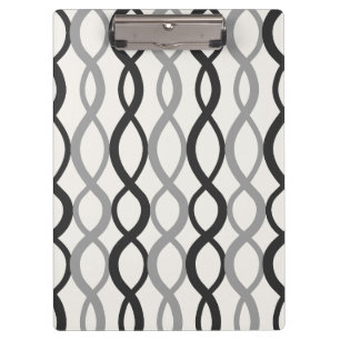 Porte-bloc Motif géométrique intertissé - Office moderne