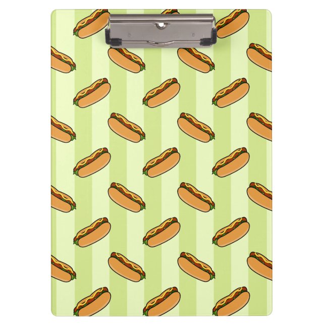 Porte-bloc Motif Hot Dog (Devant)