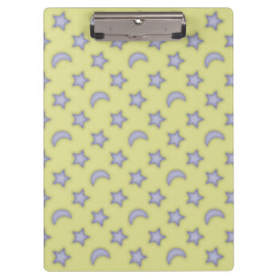 Porte-bloc Motif Lunes et étoiles