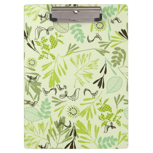 Porte-bloc motif montrant de petits oiseaux de bébé (Devant)