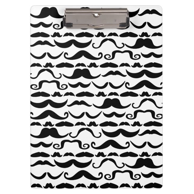 Porte-bloc Motif Moustache (Devant)