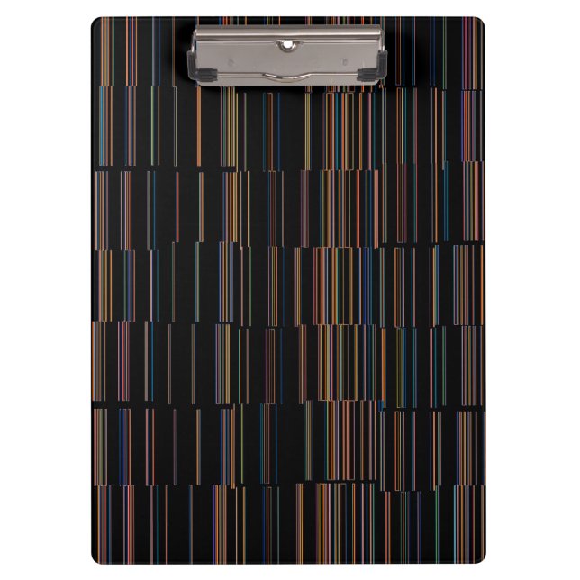 Porte-bloc Motif multicouleur cool trié (Devant)