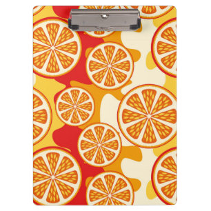 Porte-bloc Motif orange